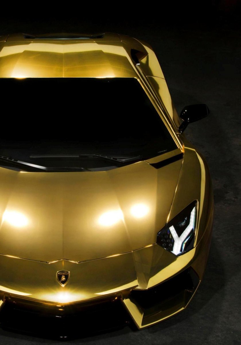 Золотая Ламборгини