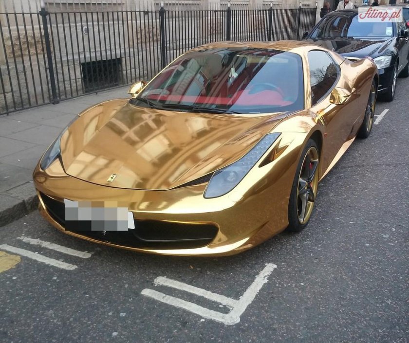 Ferrari 458 Gold