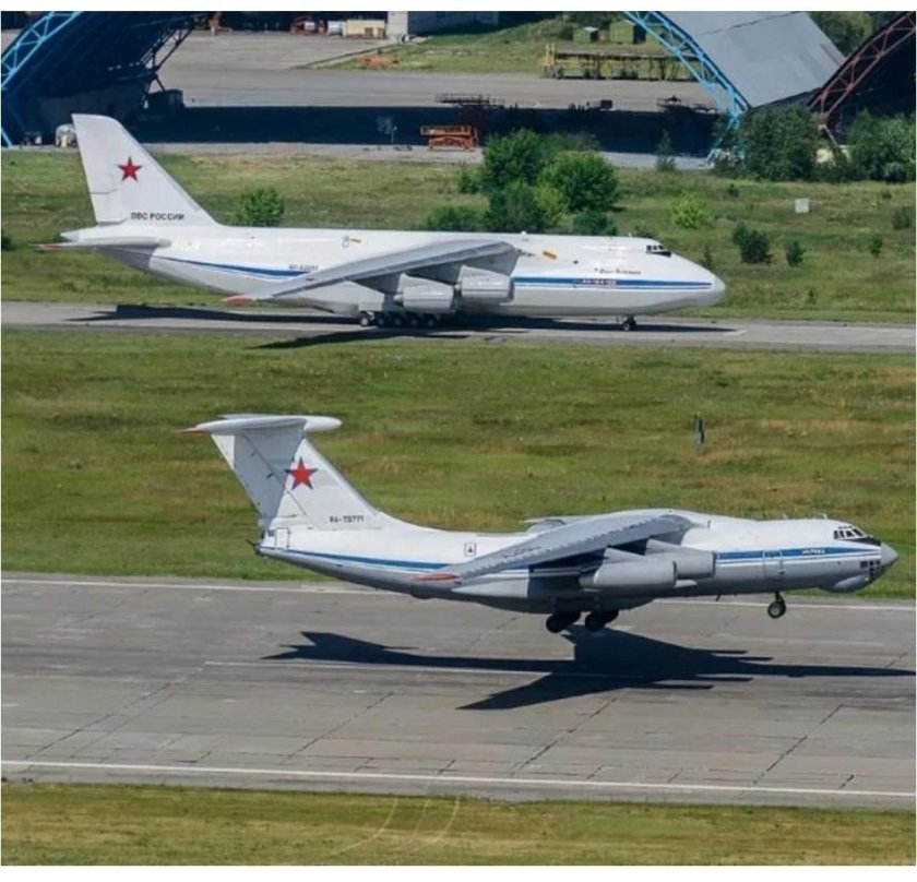 АН-124 Руслан ил 76