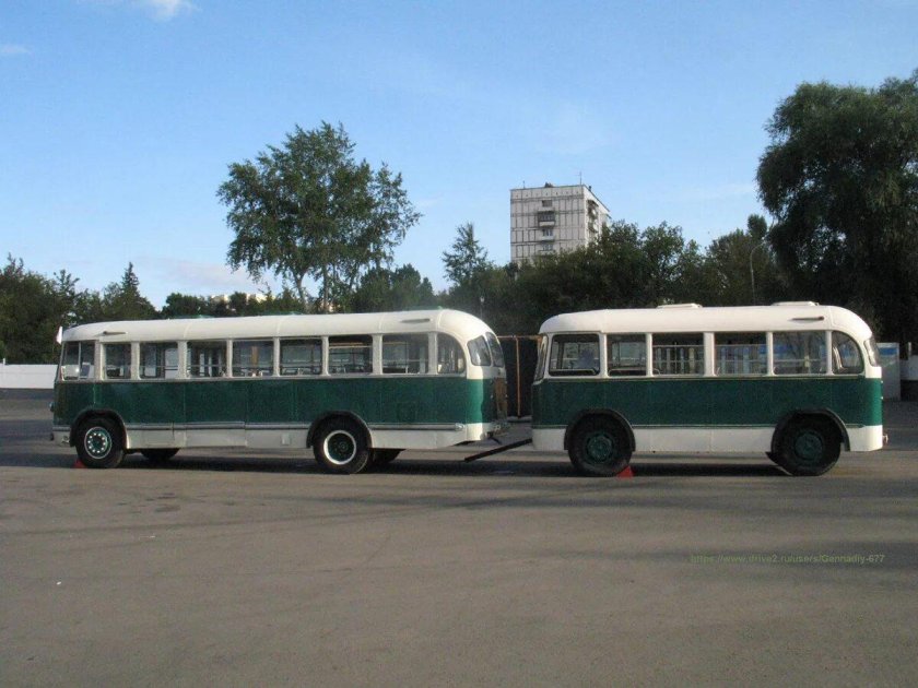 ЗИЛ 158 С прицепом