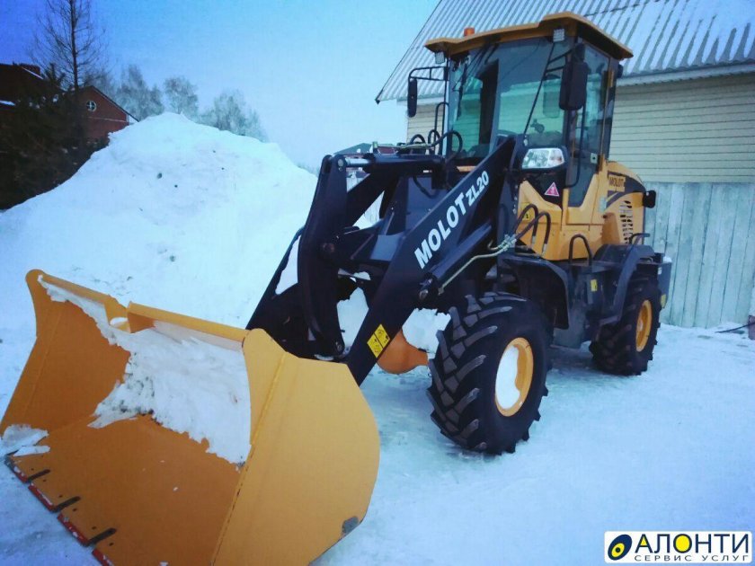 Молот zl 20 фронтальный погрузчик