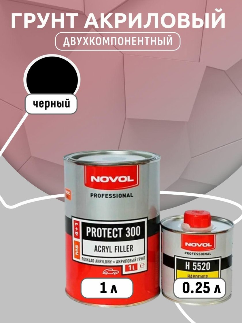 Грунтовка для автомобиля novol protect 300