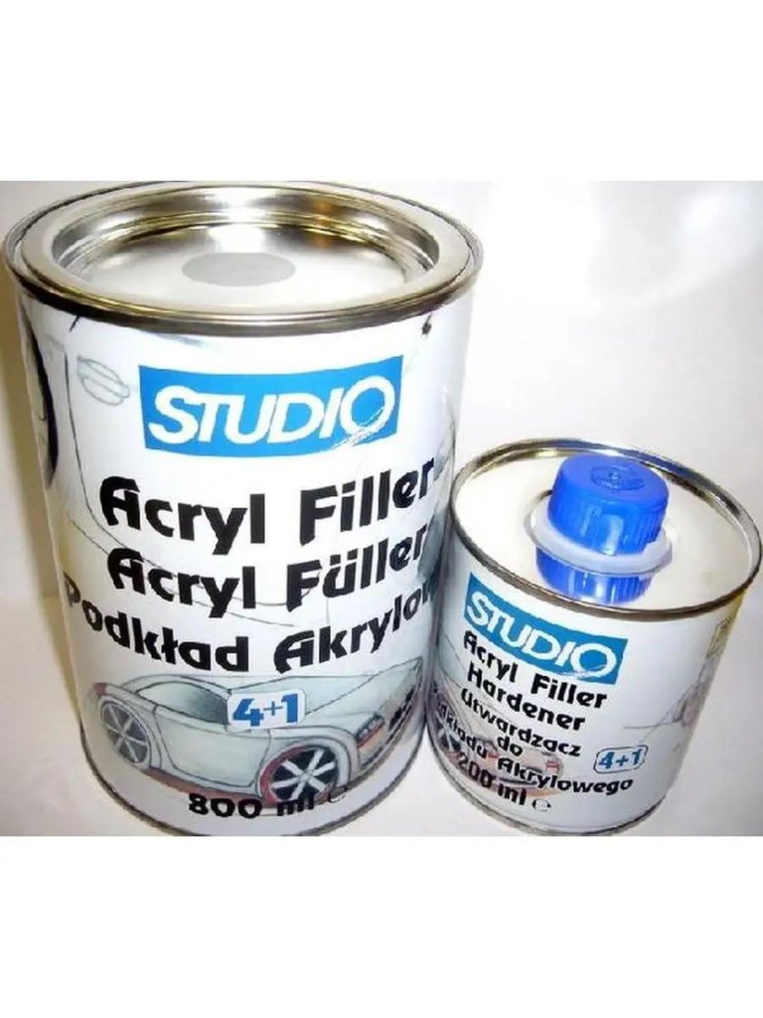 Грунт акриловый автомобильный