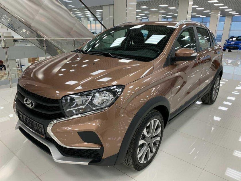 Lada XRAY Cross коричневый