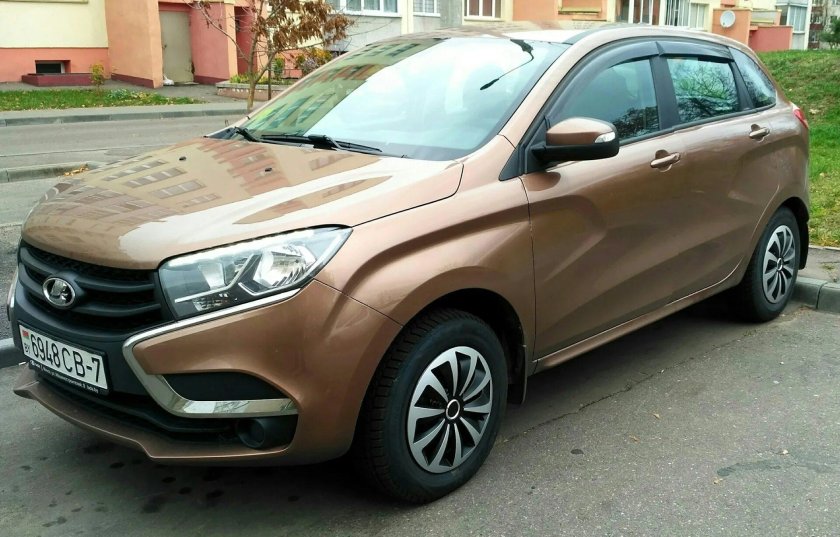 Лада Икс Рей серая