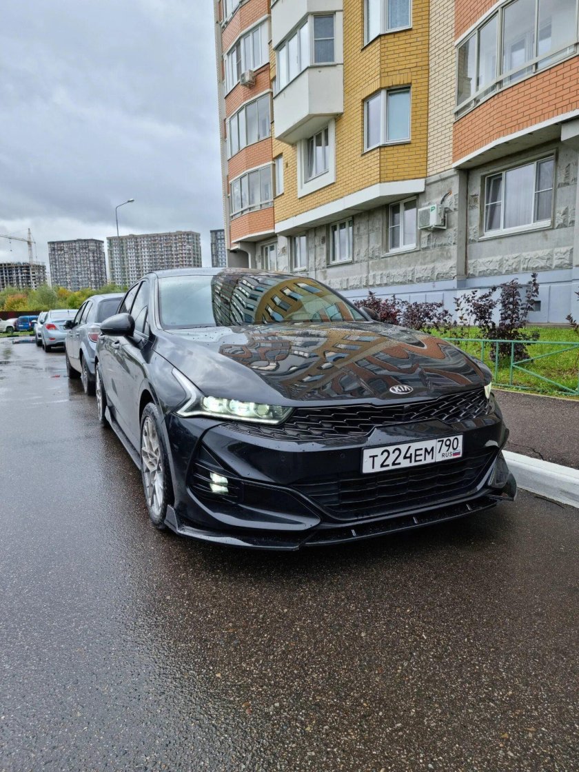 Киа к 5 черная