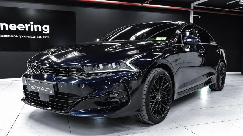 Kia k5 2020 черная