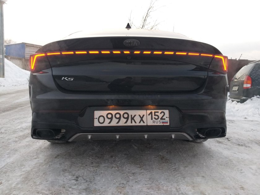 Выхлоп Киа к5