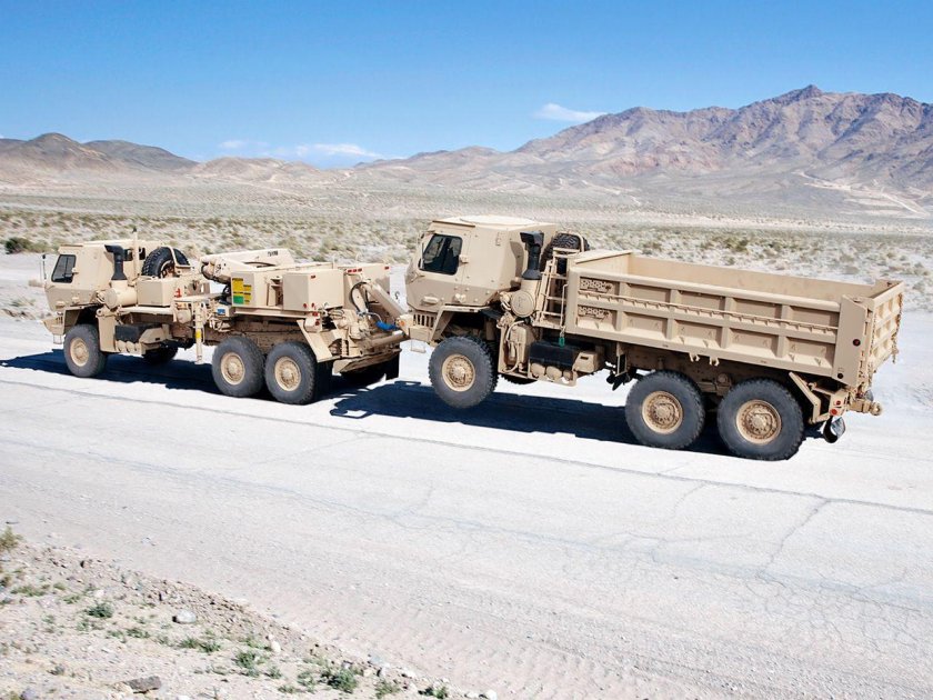 Тягач Oshkosh HEMTT