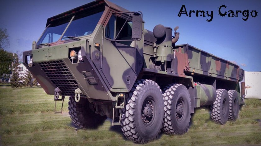 Тягач Oshkosh HEMTT