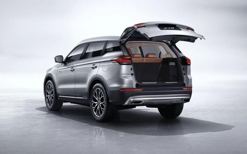 Geely Atlas Pro 2021 багажник