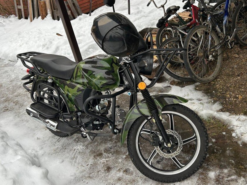 Мопед альфа forester 110