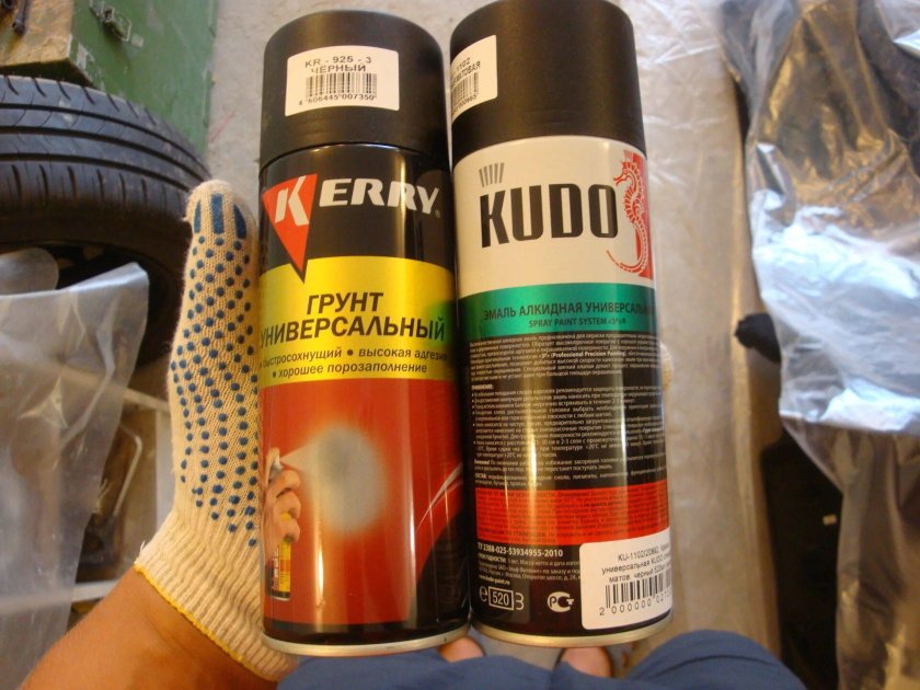 Грунтовка для пластика в баллончиках для авто