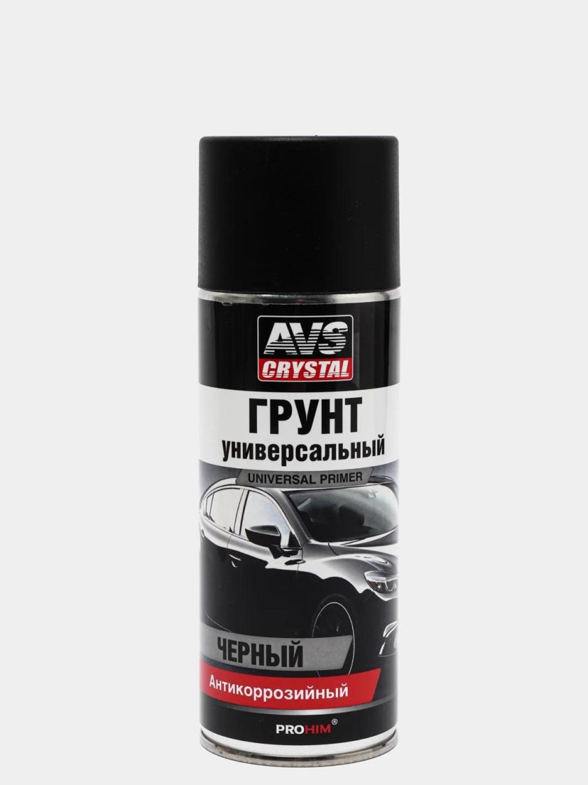 Антигравий AVS AVK-118 черный 520 мл.(аэрозоль)