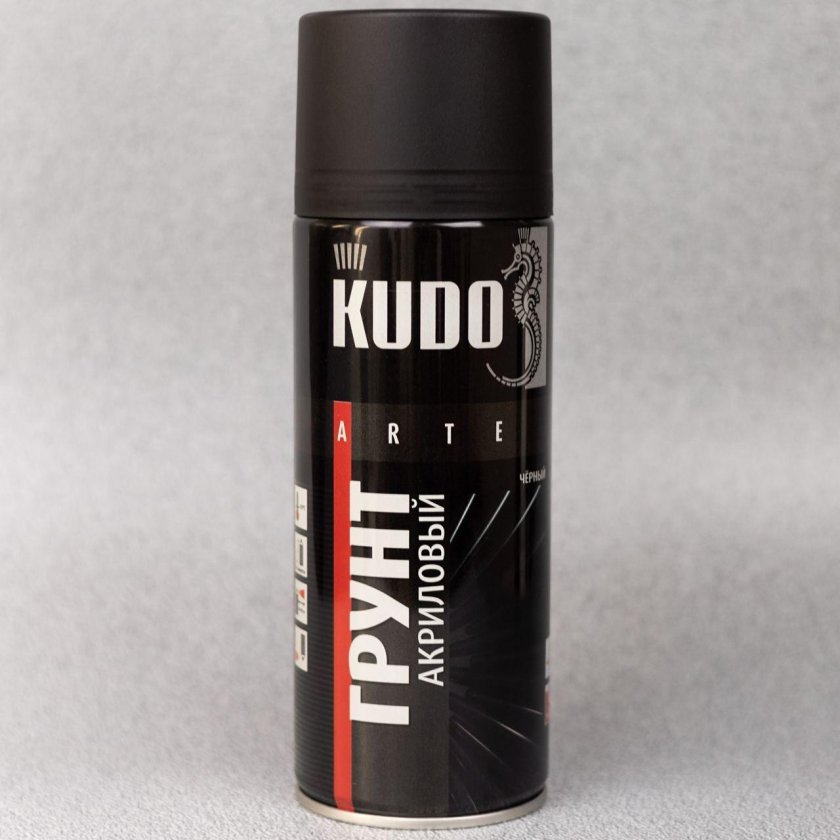 Антигравий Kudo черный 520мл. Ku-5222