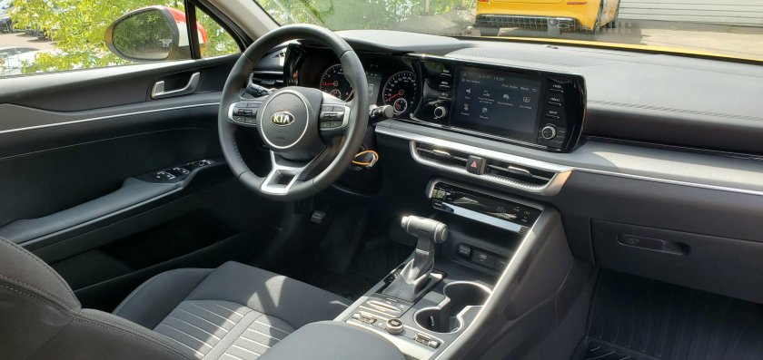 Киа к5 2021 салон