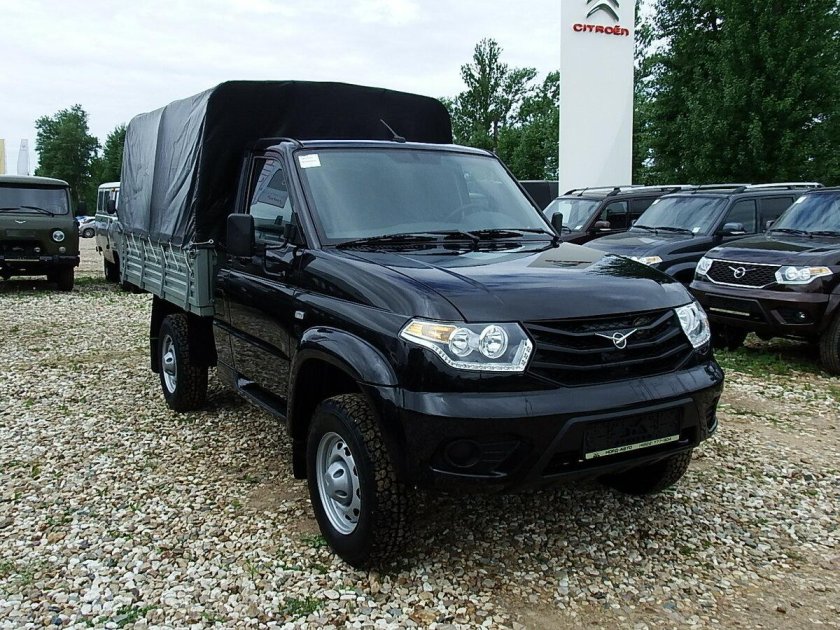 Уаз патриот карго бортовой