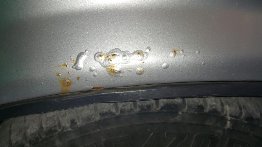 Ржавчина ВАЗ 2114