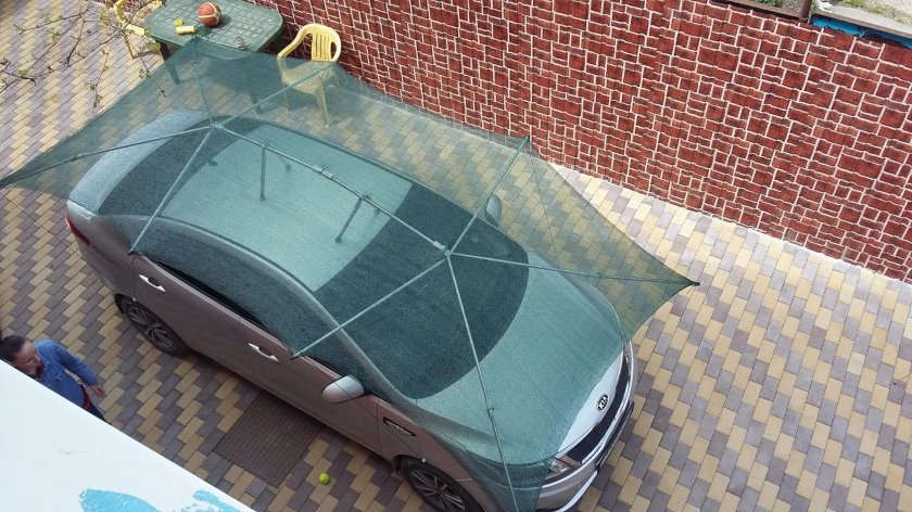 Защита машины от града