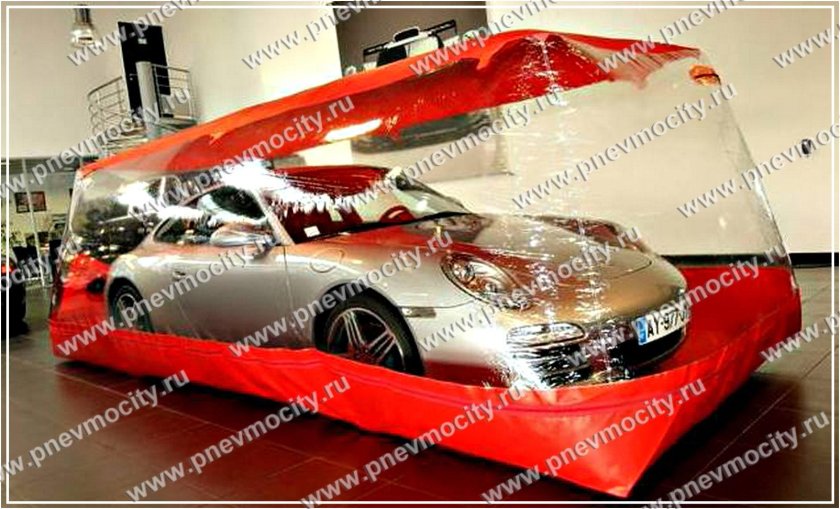 Надувной гараж для автомобиля