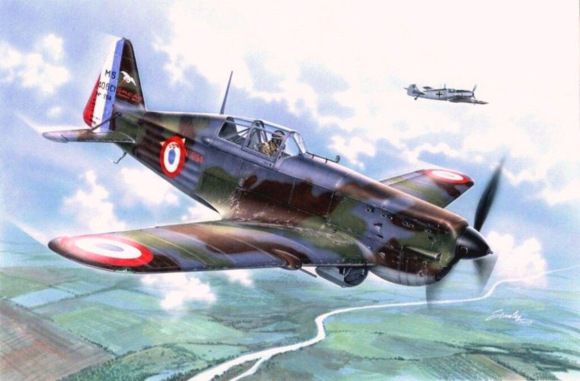 Dewoitine d.520 истребитель