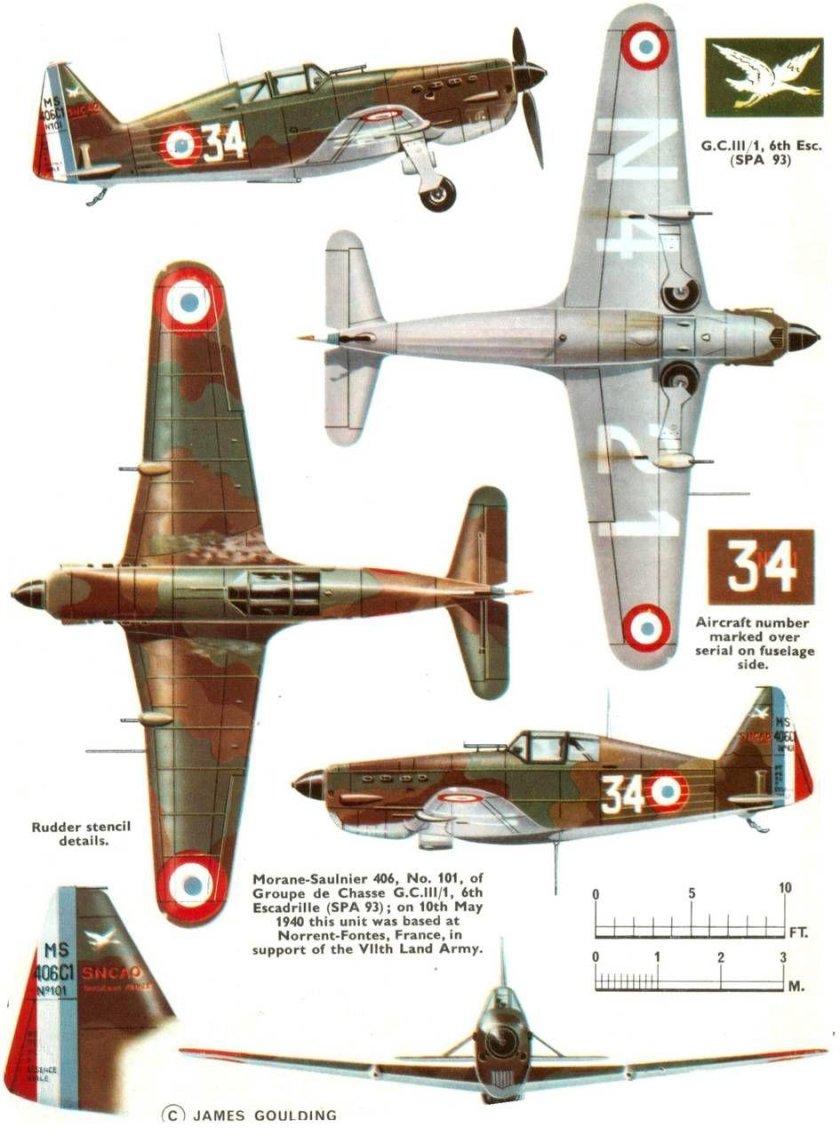 Истребитель Morane Saulnier