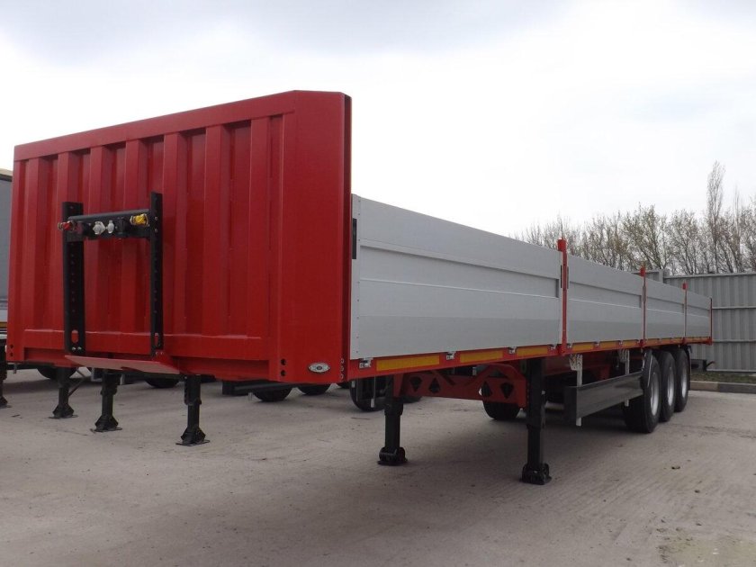 Бортовой полуприцеп