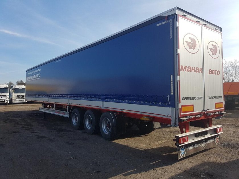 Шторный полуприцеп Manac 8794tb