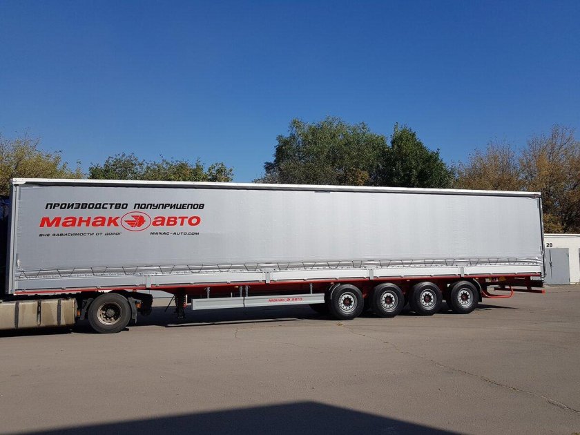 Полуприцеп Кессборер 16 метров