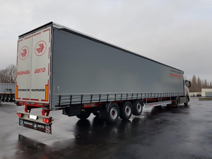 Шторный полуприцеп Manac 8794tb
