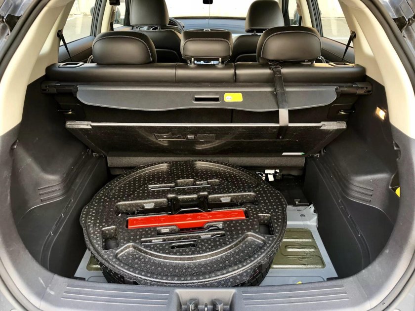 Джили атлас про багажник