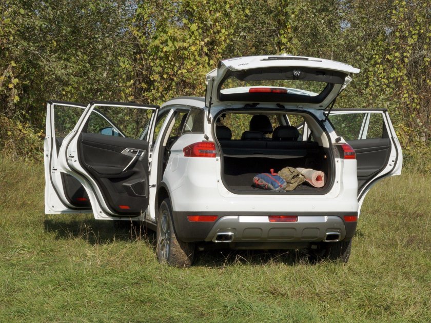 Geely Atlas 2024 багажник