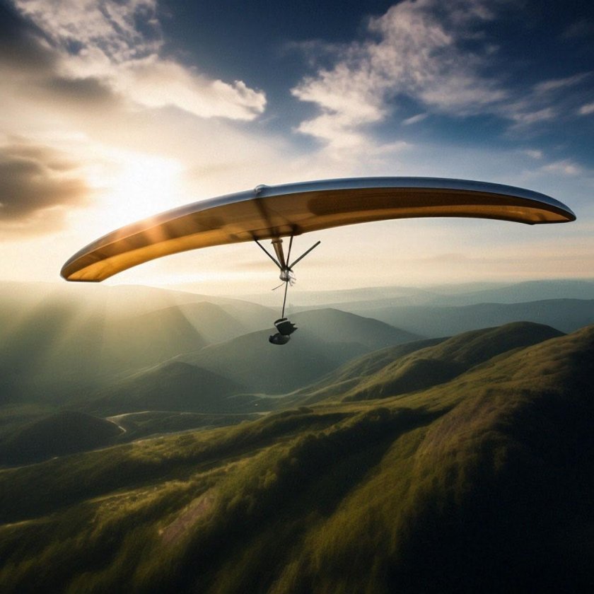 Полет на дельтаплане