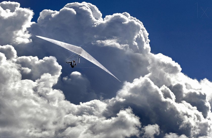 Полет в небе