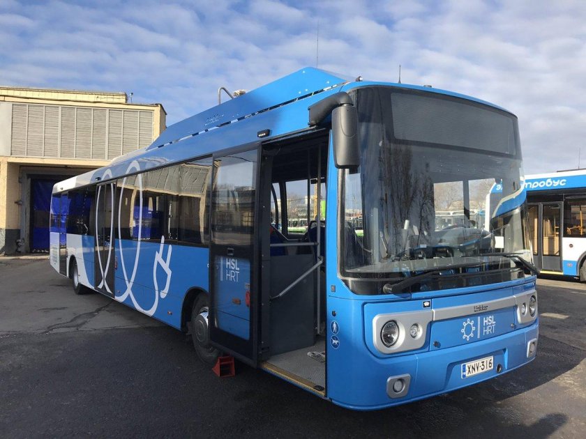 Финского электробуса Linkker