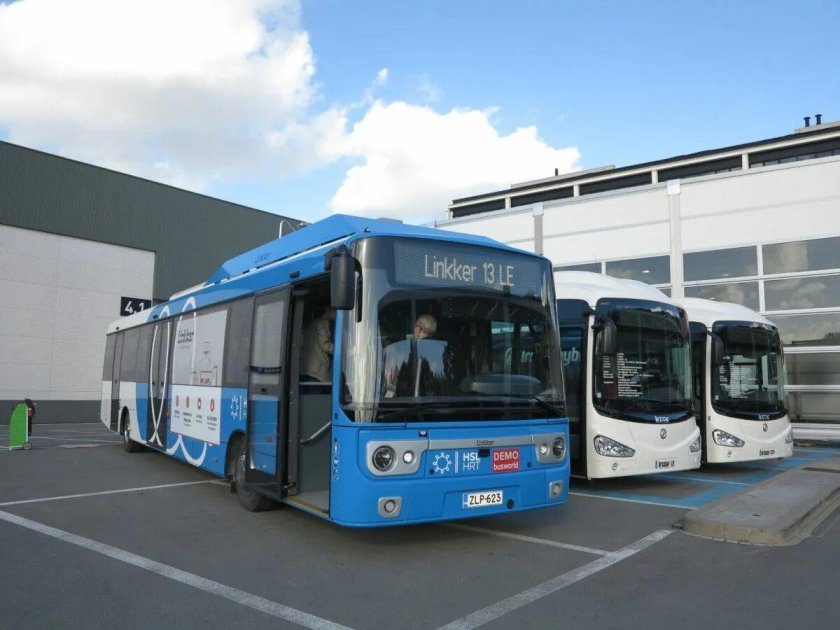 Электробус Финляндия