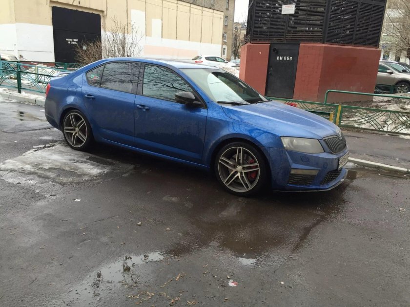 Октавия а7 занижение