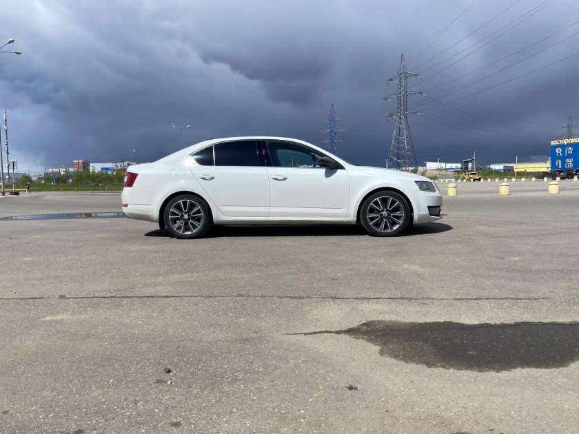 Octavia a7 занижение Технорессор