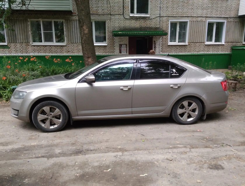 Octavia a7 занижение -30