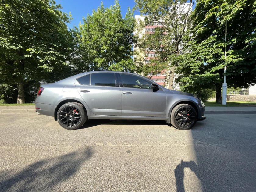 Октавия а7 занижение -30