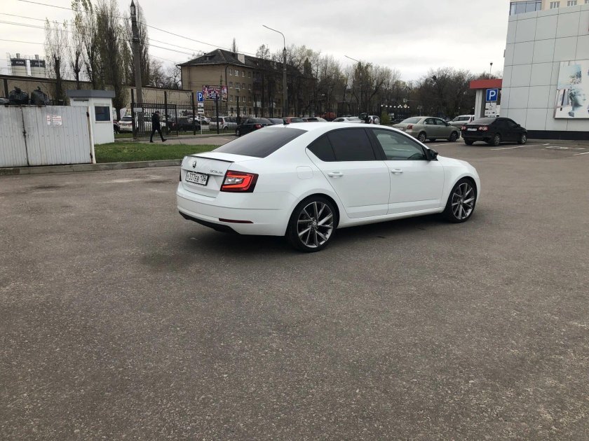 Занижение Октавия а7 1.8