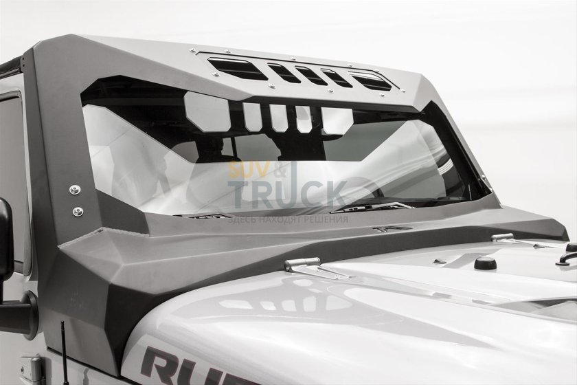 Защита лобового стекла экскаватора