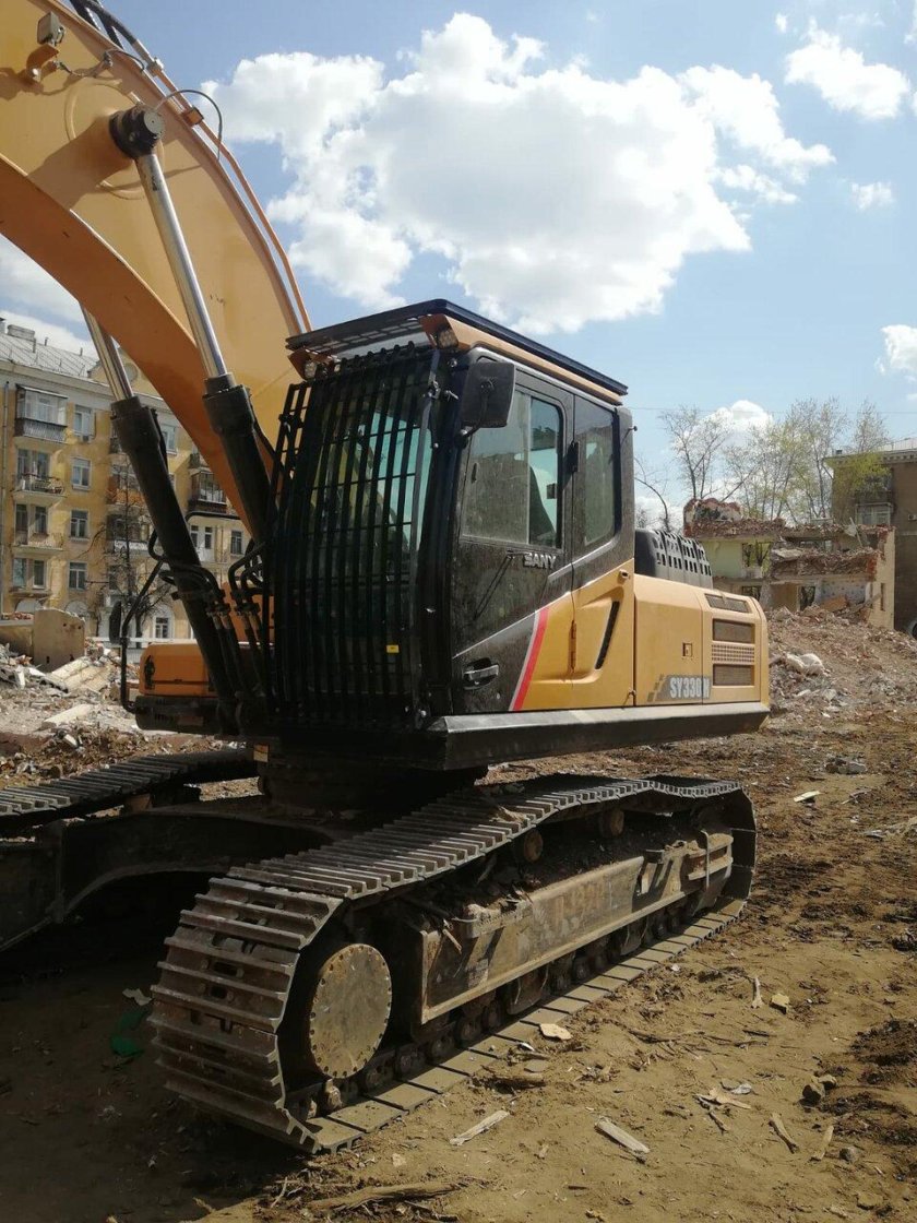 Sany 330 экскаватор