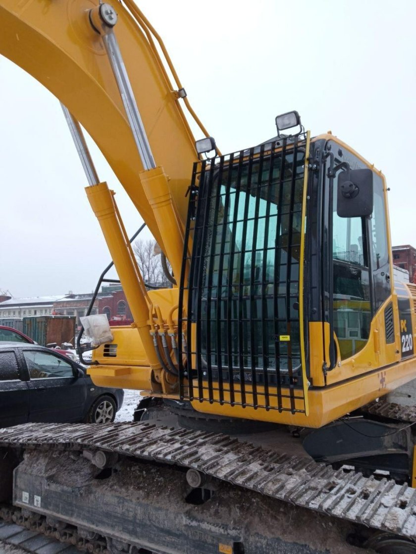 Защита кабины экскаватора Hitachi