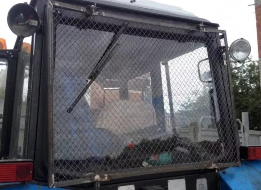 Лесная защита кабины МТЗ 1221