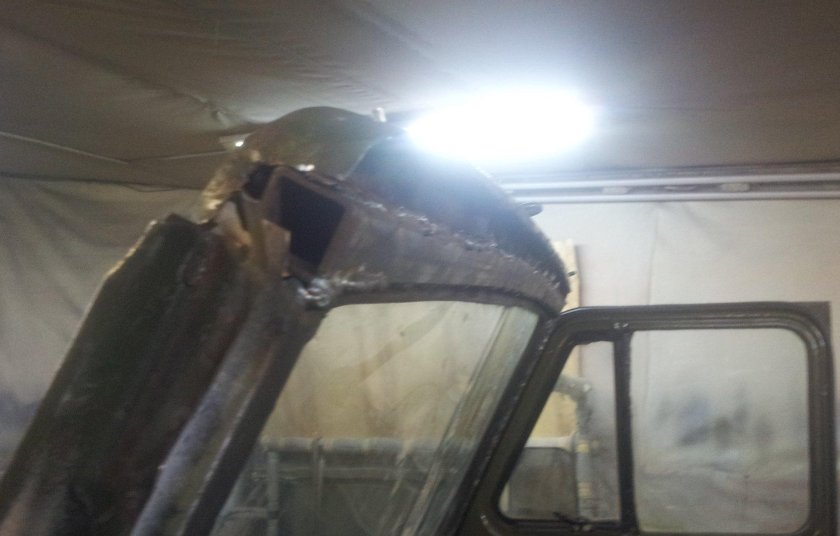 Защита лобового стекла УАЗ 469