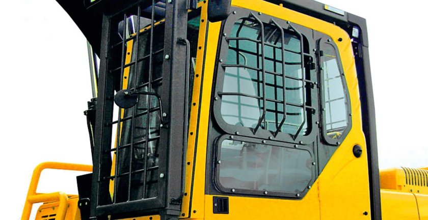 Защита лобового стекла экскаватора JCB