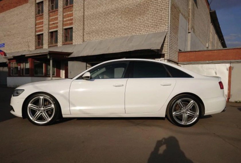 Audi a6 c7 белая диски
