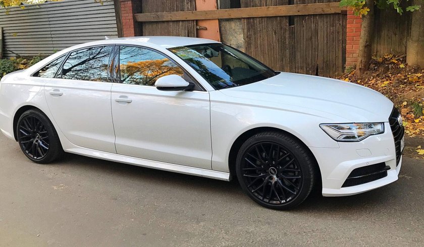 Audi a6 c8 White