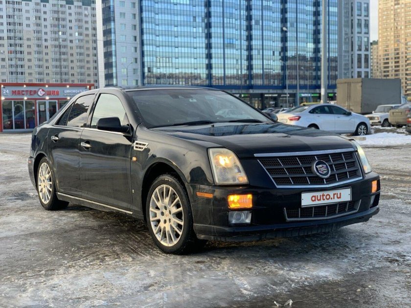 Cadillac cts 2005 черный